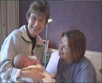 met oma en mamma